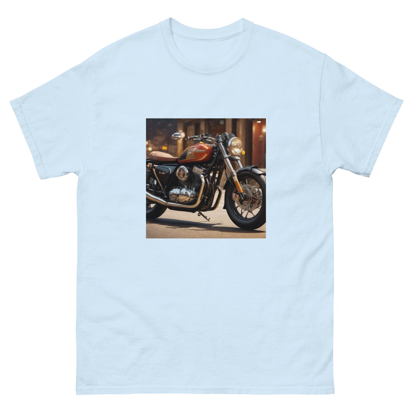 Camiseta clásica hombre MOTOCICLETA