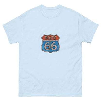 Мъжка класическа тениска ROUTE 66 COLORFUL