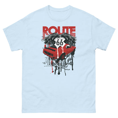 Мъжка класическа тениска ROUTE 66 ART