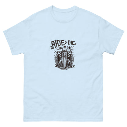 Класическа мъжка тениска RIDE OR DIE