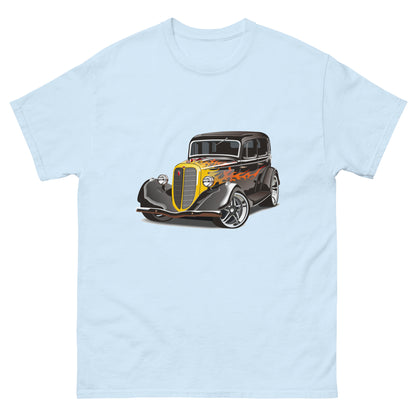 Мъжка класическа тениска HOT ROD CAR