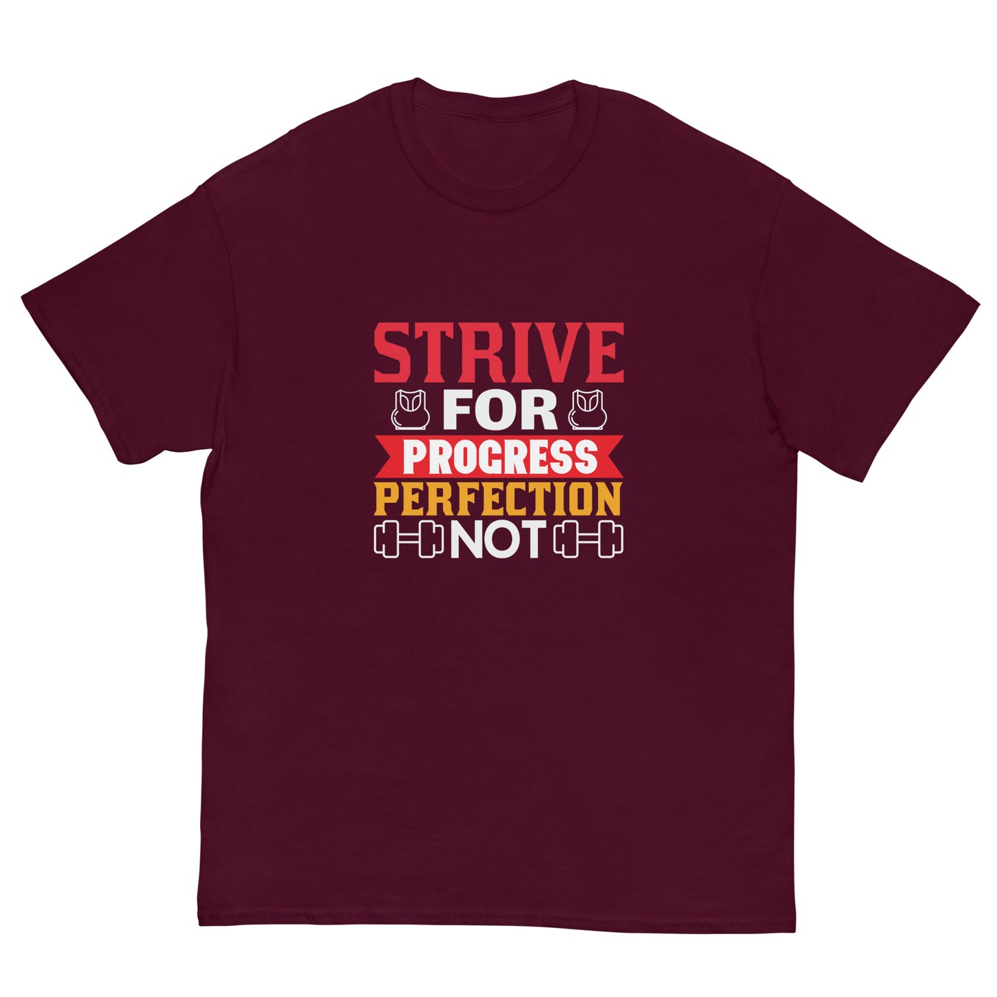 Men's classic tee STRIVE FOR PROGRESS