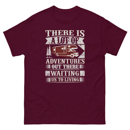 Мъжка класическа тениска МНОГО ПРИКЛЮЧЕНИЯ