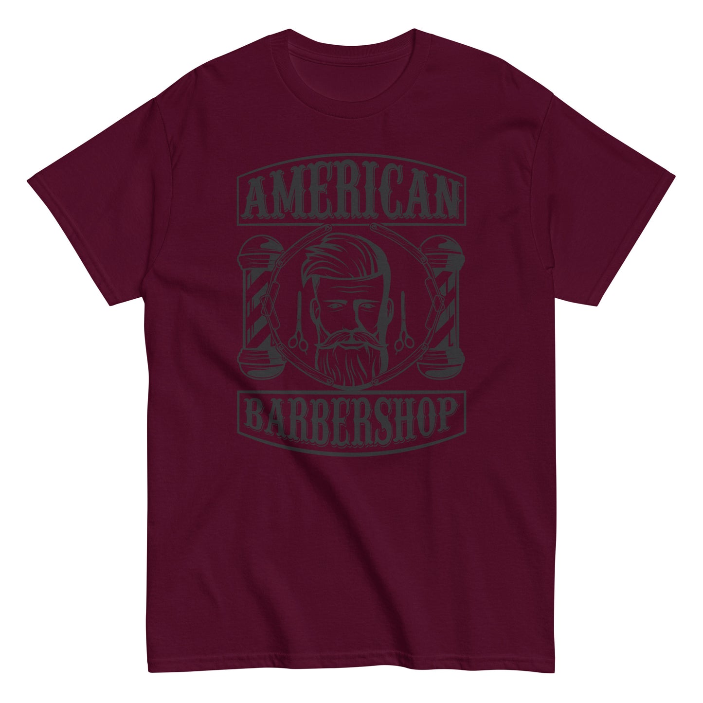 Men's classic tee AMERICAN BARBERSHOP