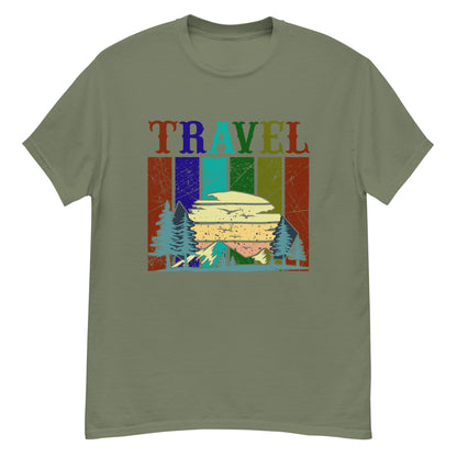 Мъжка класическа тениска TRAVEL