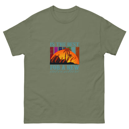 Мъжка класическа тениска ВРЕМЕ ЗА НОВО ПРИКЛЮЧЕНИЕ