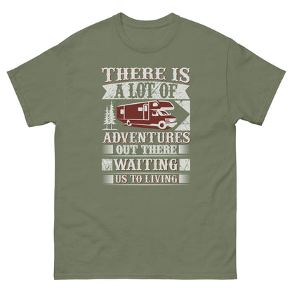 Мъжка класическа тениска МНОГО ПРИКЛЮЧЕНИЯ