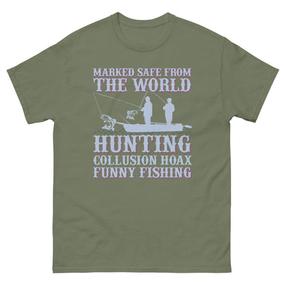 Мъжка класическа тениска SAFE FROM THE WORLD