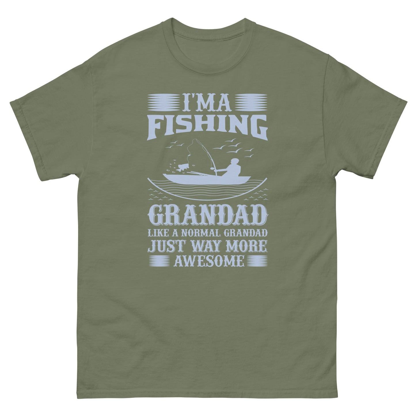 Camiseta clásica hombre FISHING ABUELO