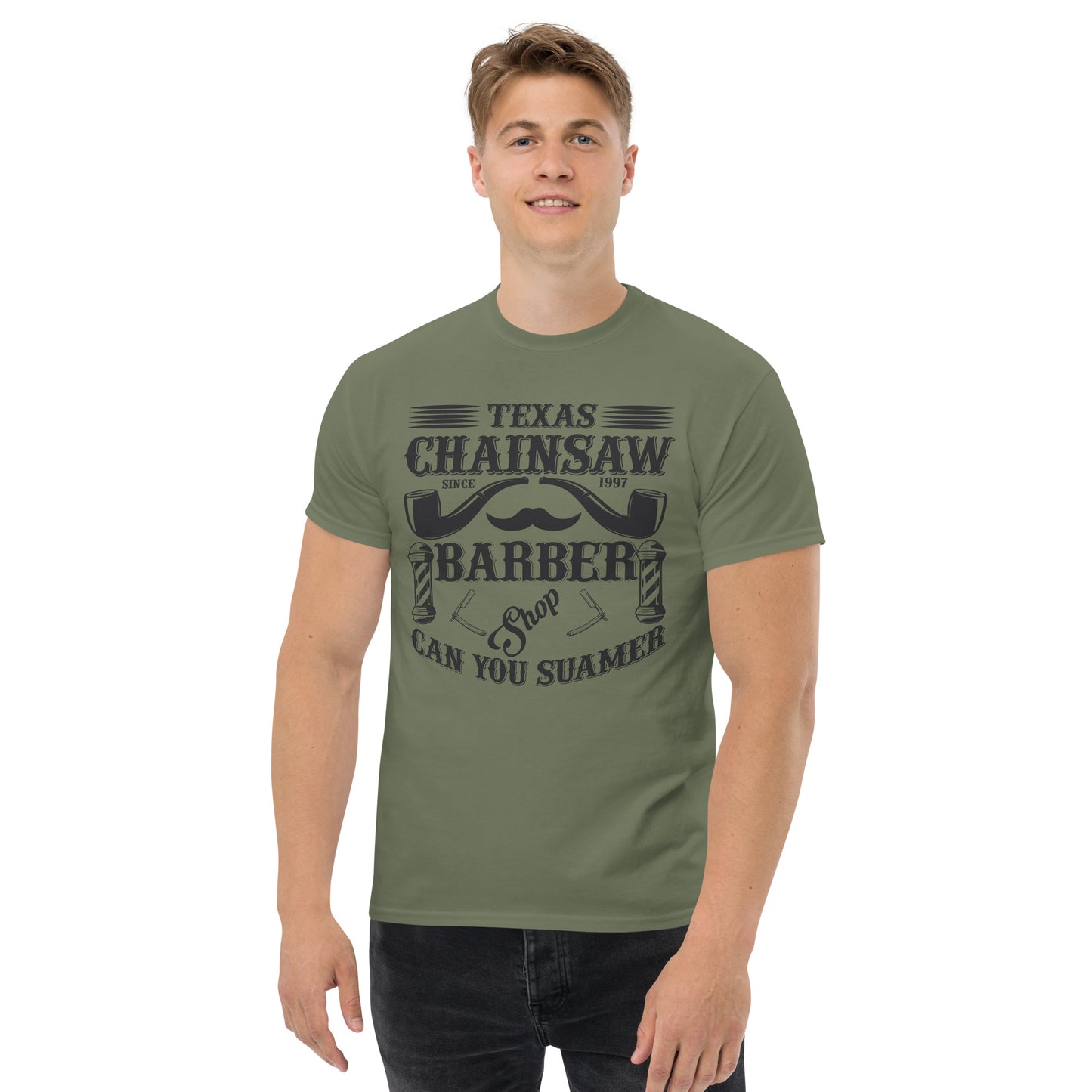 Camiseta clásica hombre TEXAS CHAINSAW BARBER