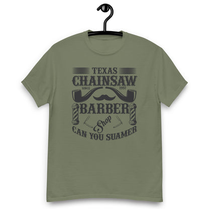 Мъжка класическа тениска TEXAS CHAINSAW BARBER