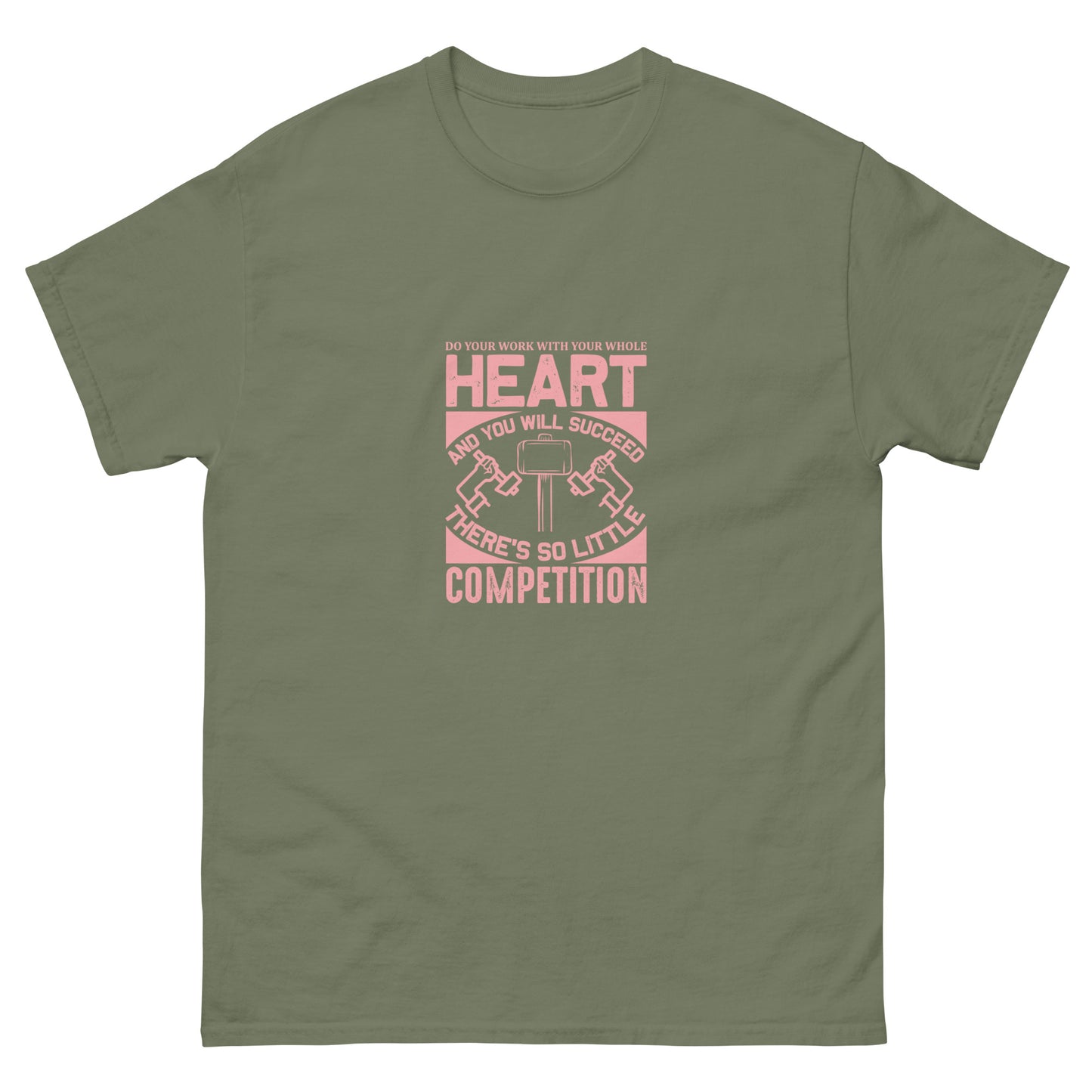 Men's classic tee WORK WITH YOUR WHOLE HEART