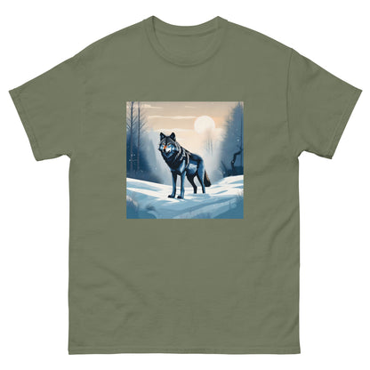 Мъжка класическа тениска SNOW WOLF