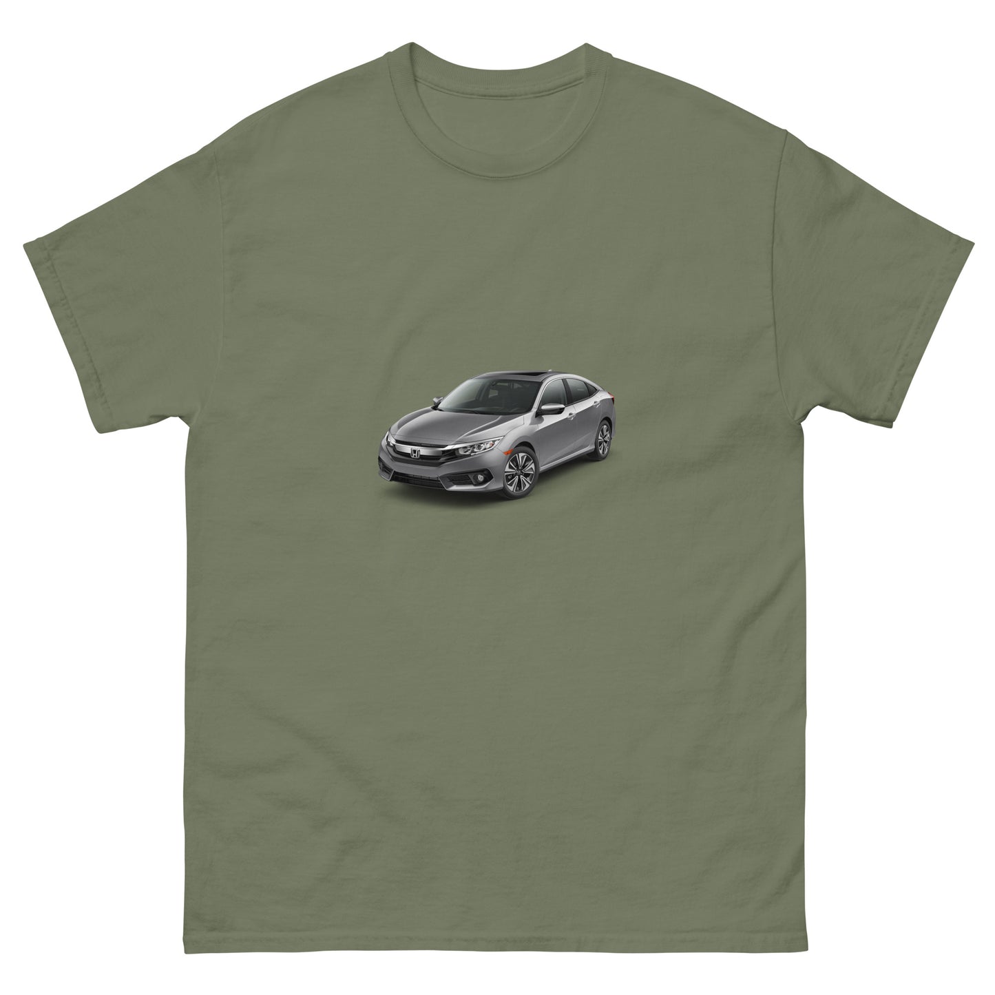 Camiseta clásica hombre GRIS CAR