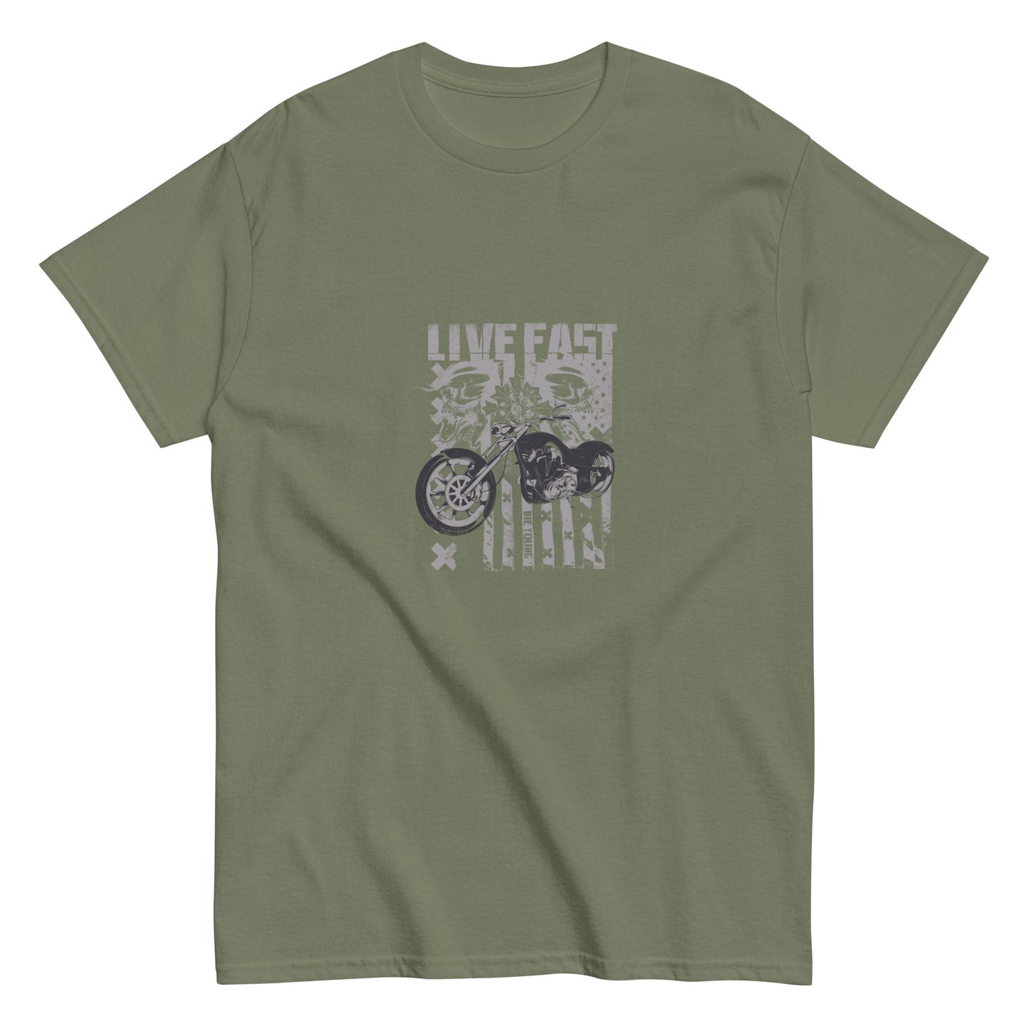 Camiseta clásica de hombre LIVE FAST