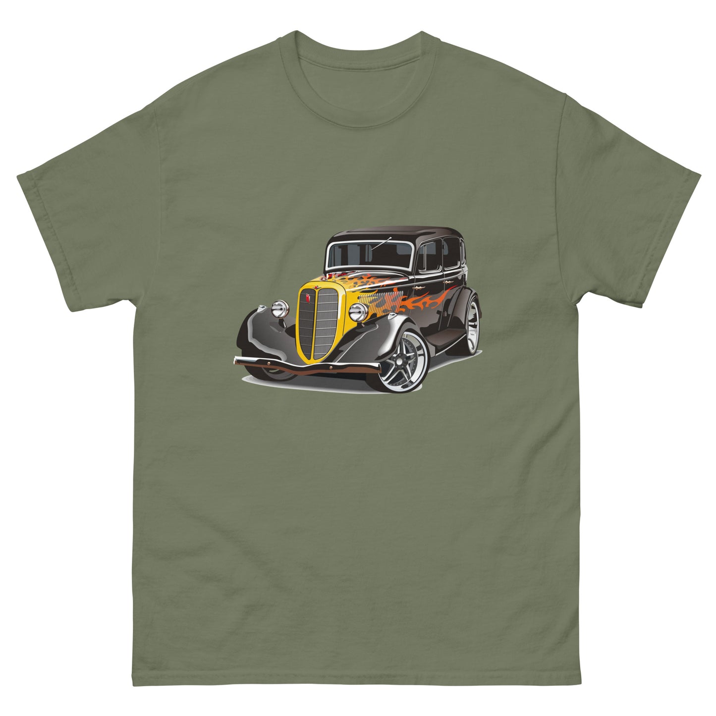 Men's classic tee HOT ROD CAR