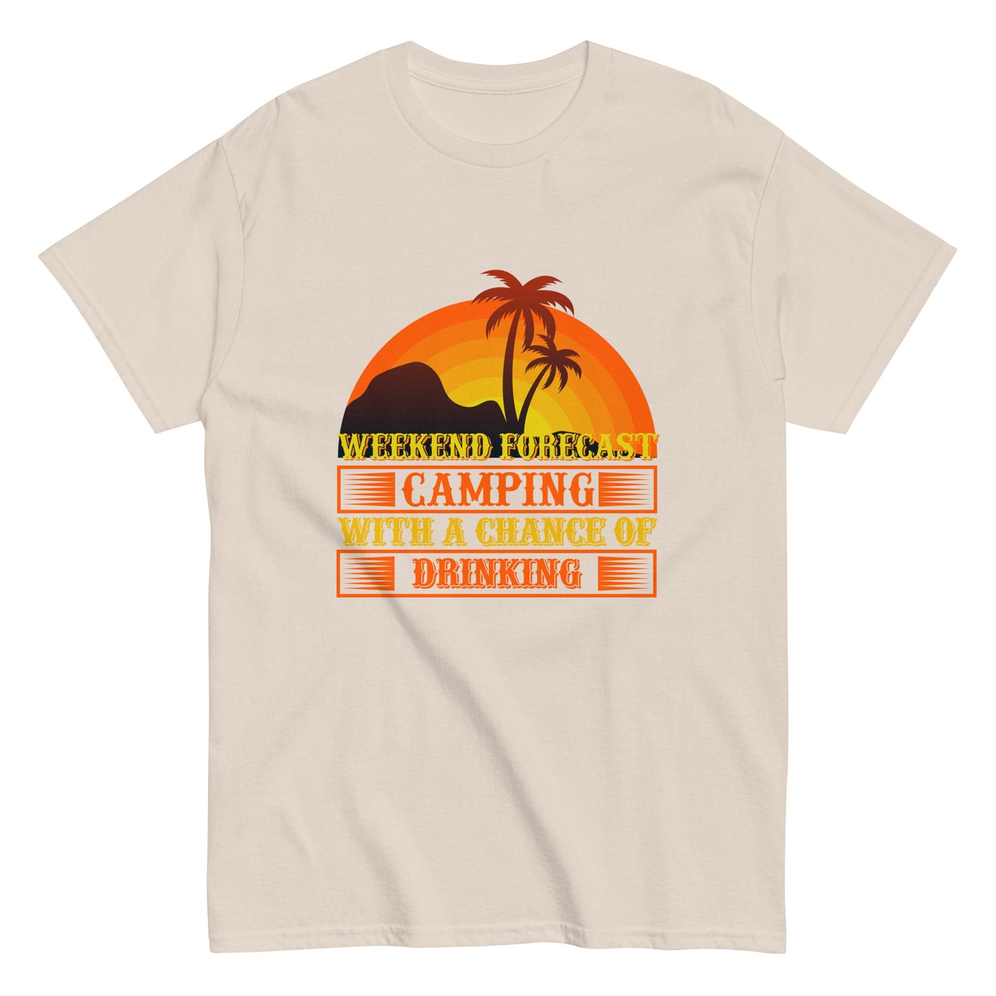 Camiseta clásica hombre WEEKEND CAMPING