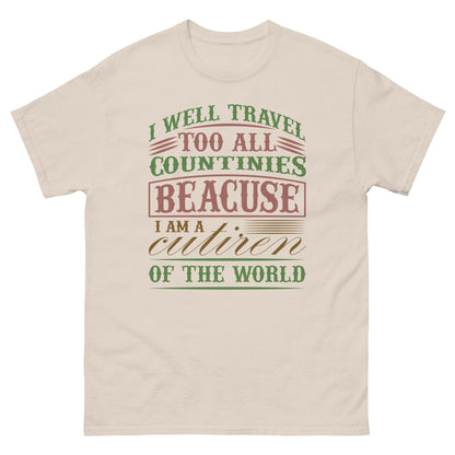 Мъжка класическа тениска SITIZEN OF THE WORLD