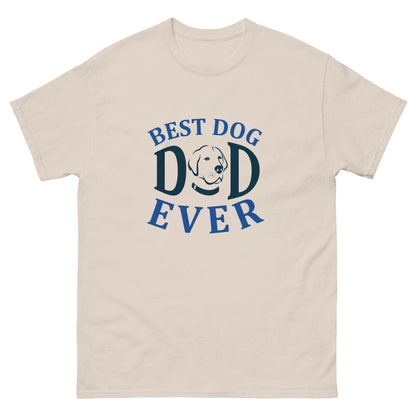 Мъжка класическа тениска DOG DAD EVER