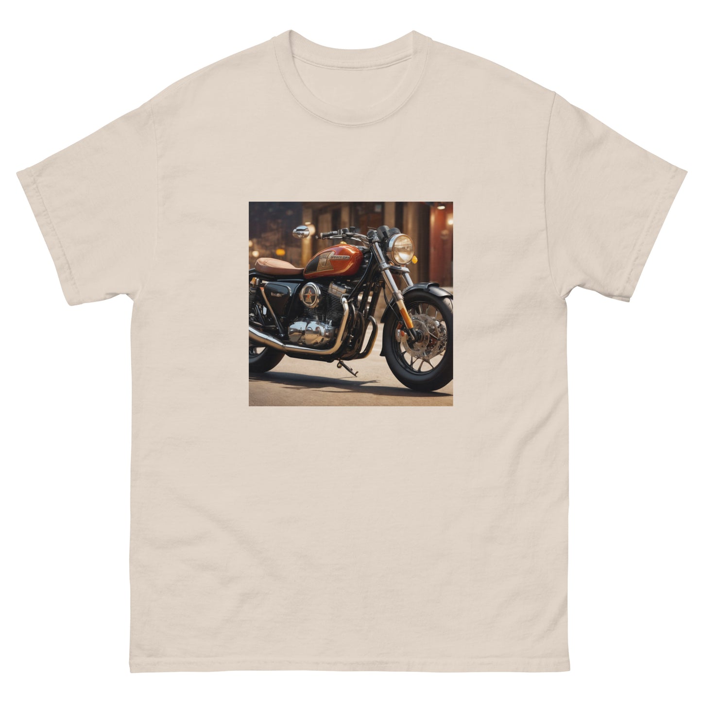 Camiseta clásica hombre MOTOCICLETA