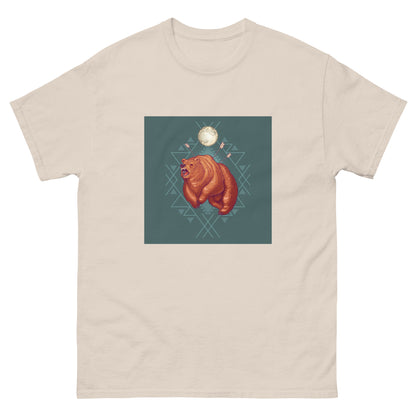 Мъжка класическа тениска МЕЧЕ И ЛУНА