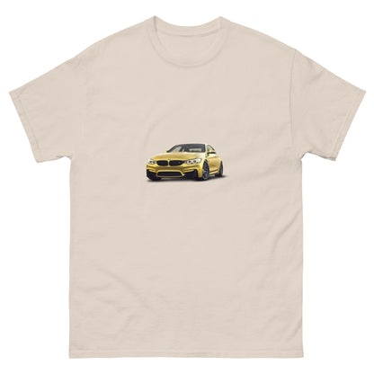 Мъжка класическа тениска YELLOW CAR
