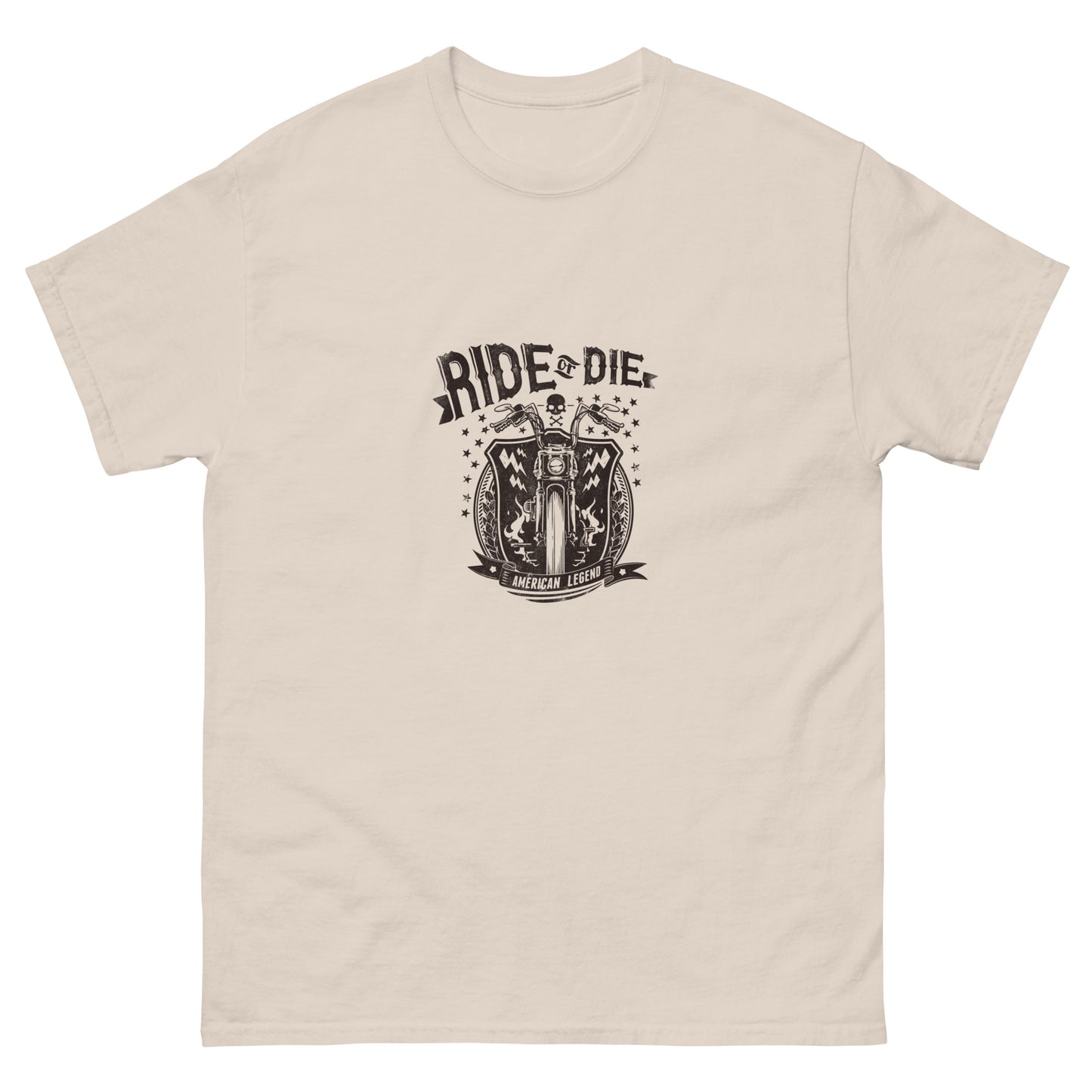 Camiseta clásica hombre RIDE OR DIE