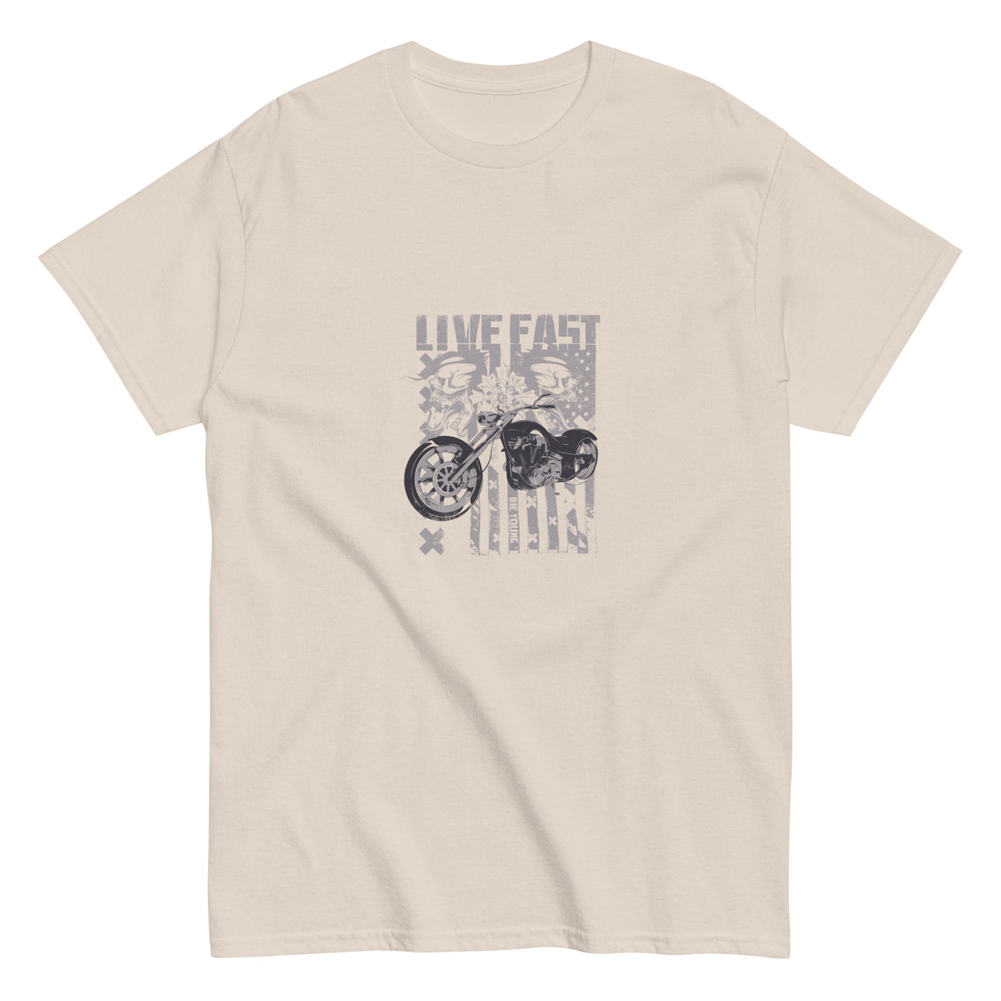 Camiseta clásica de hombre LIVE FAST