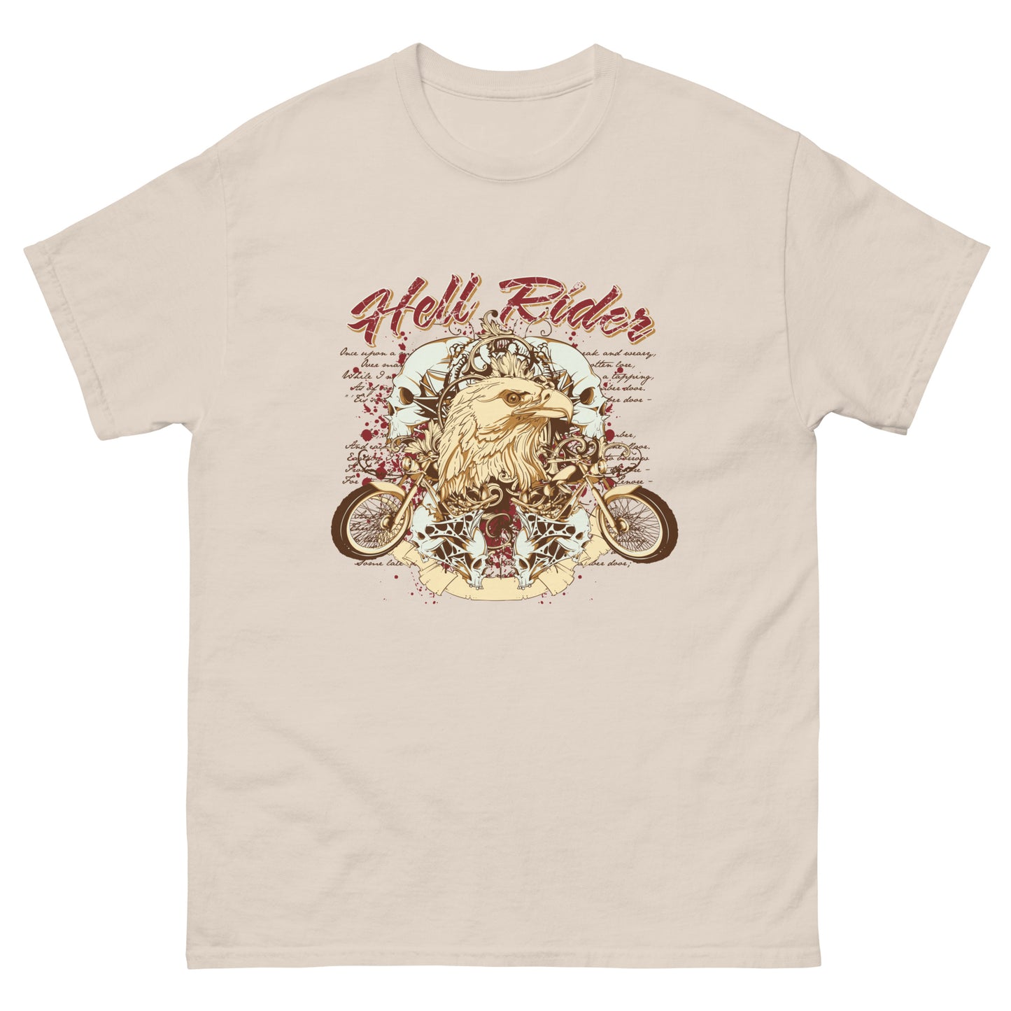 Camiseta clásica hombre HELL RIDER