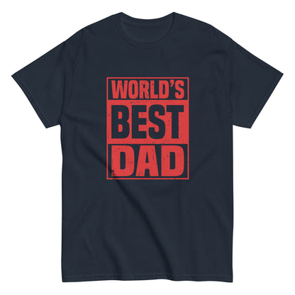 Мъжка класическа тениска WORLD'S BEST DAD