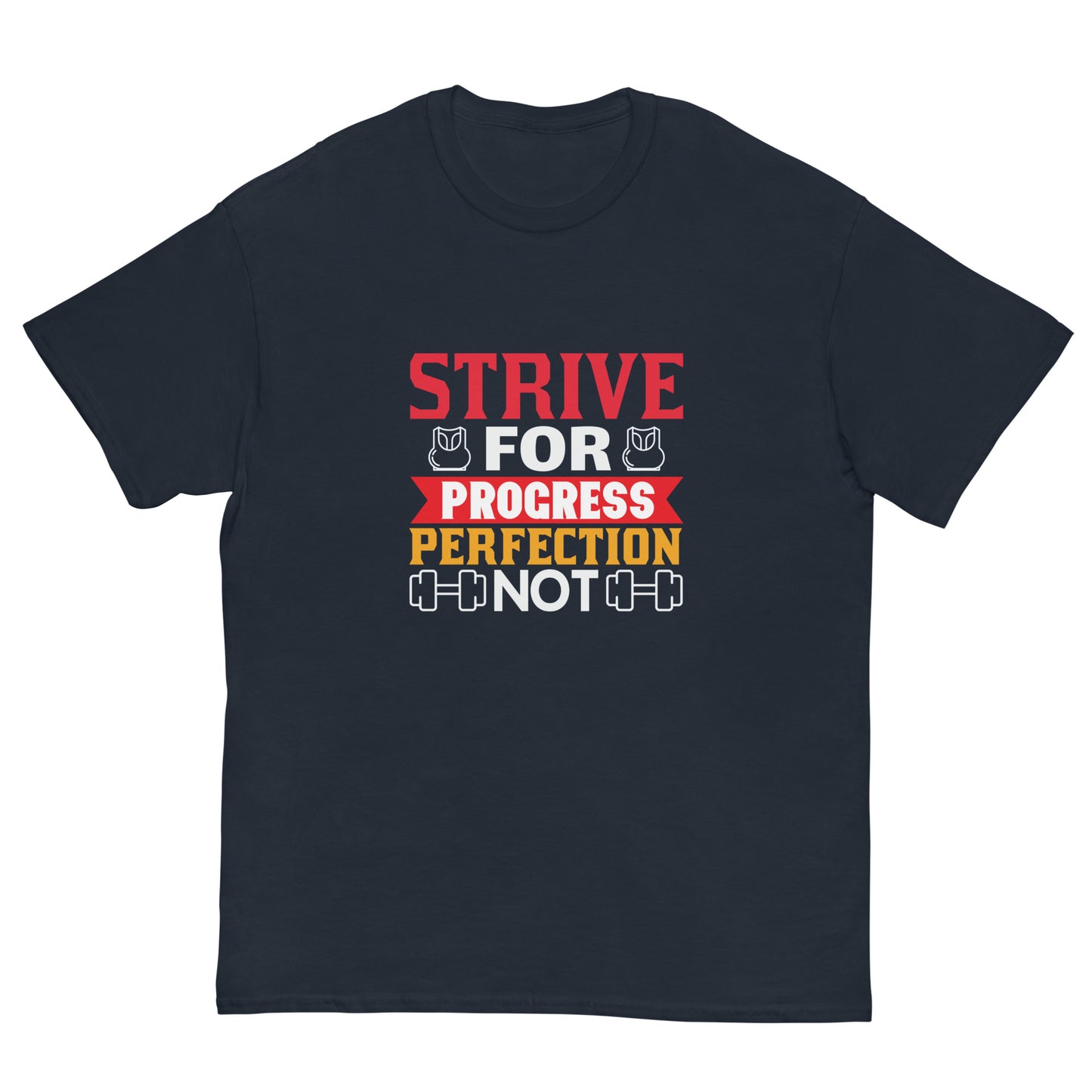 Мъжка класическа тениска STRIVE FOR PROGRESS