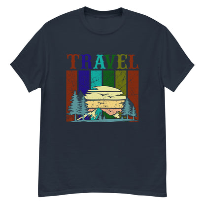 Мъжка класическа тениска TRAVEL