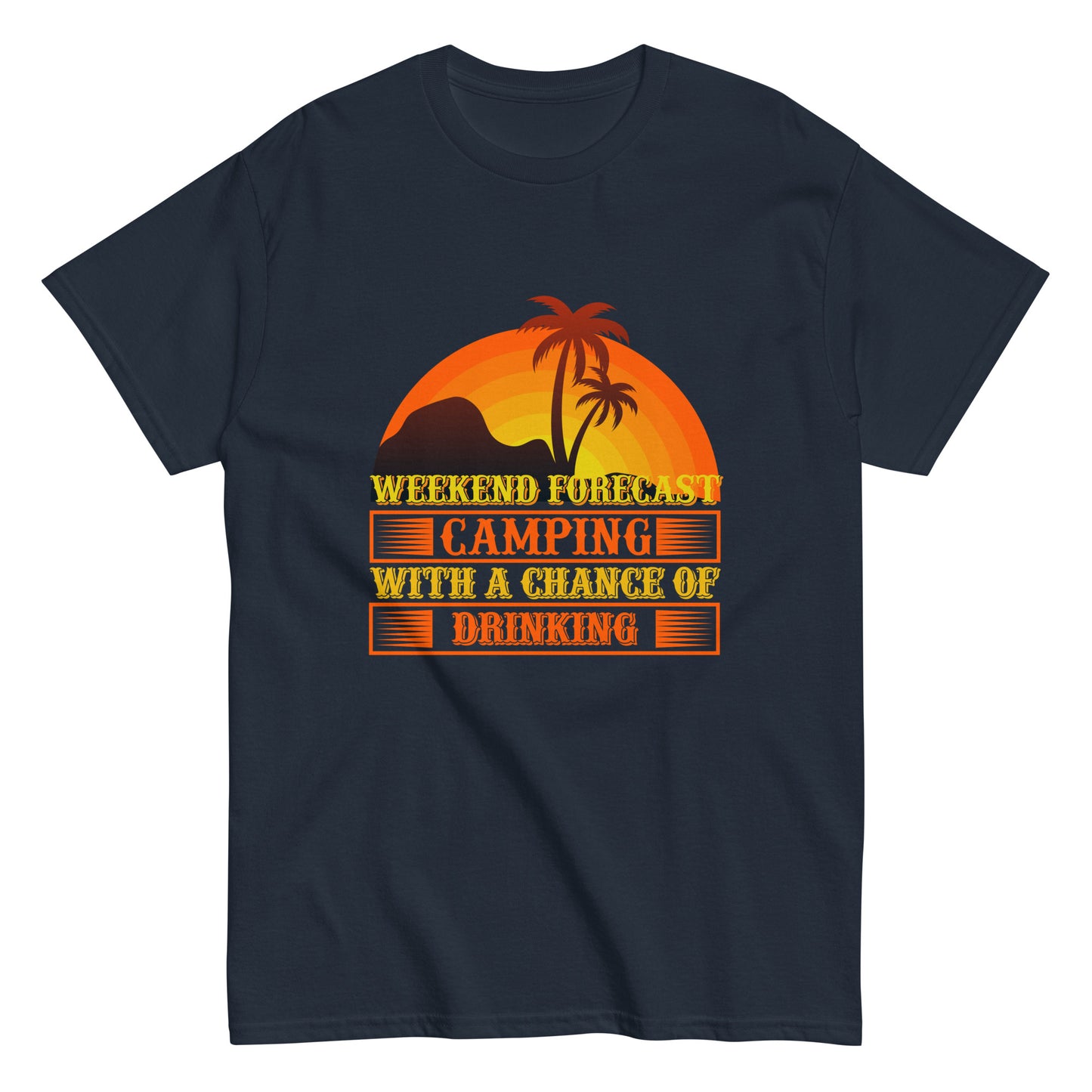 Camiseta clásica hombre WEEKEND CAMPING