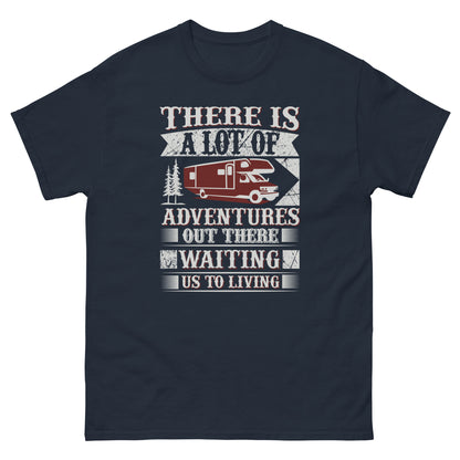 Мъжка класическа тениска МНОГО ПРИКЛЮЧЕНИЯ