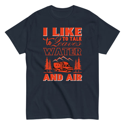 Мъжка класическа тениска ВОДА И ВЪЗДУХ