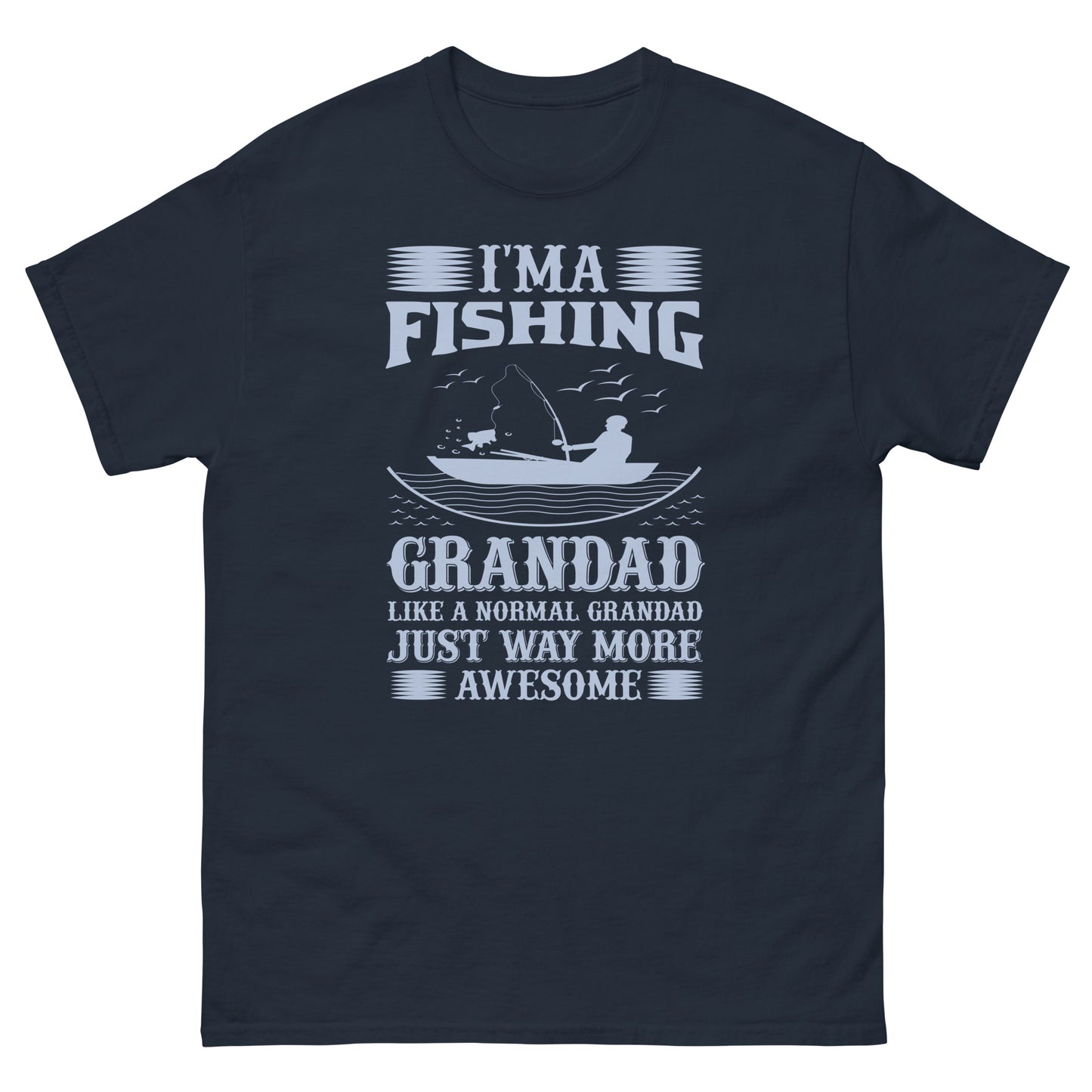 Camiseta clásica hombre FISHING ABUELO