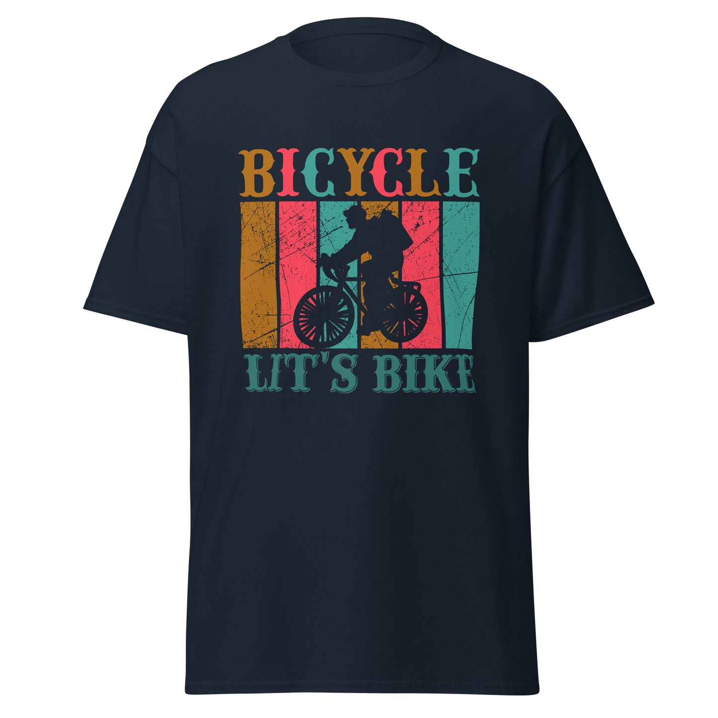 Camiseta clásica hombre BICYCLE LET'S BIKE