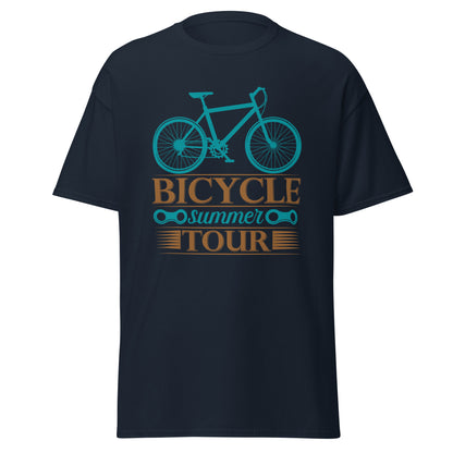 Мъжка класическа тениска BICYCLE SUMMER TOUR