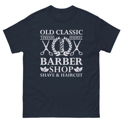Мъжка класическа тениска OLD CLASSIC BARBERSHOP