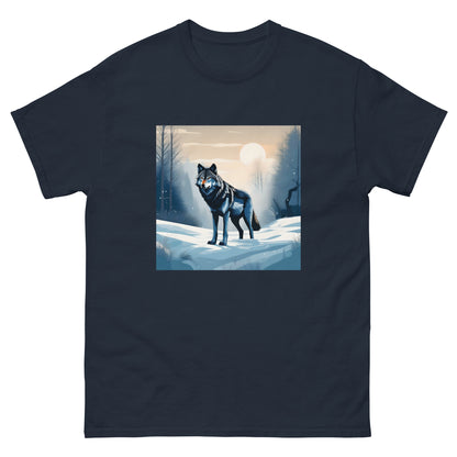 Мъжка класическа тениска SNOW WOLF
