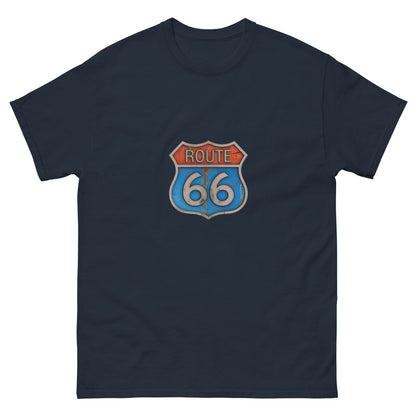 Мъжка класическа тениска ROUTE 66 COLORFUL