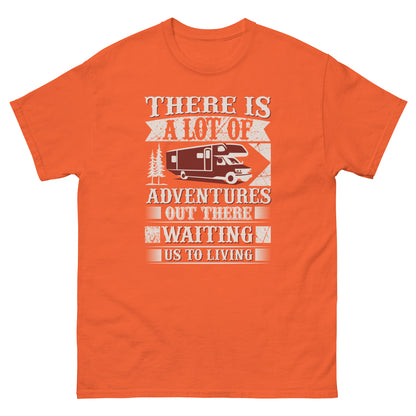 Мъжка класическа тениска МНОГО ПРИКЛЮЧЕНИЯ