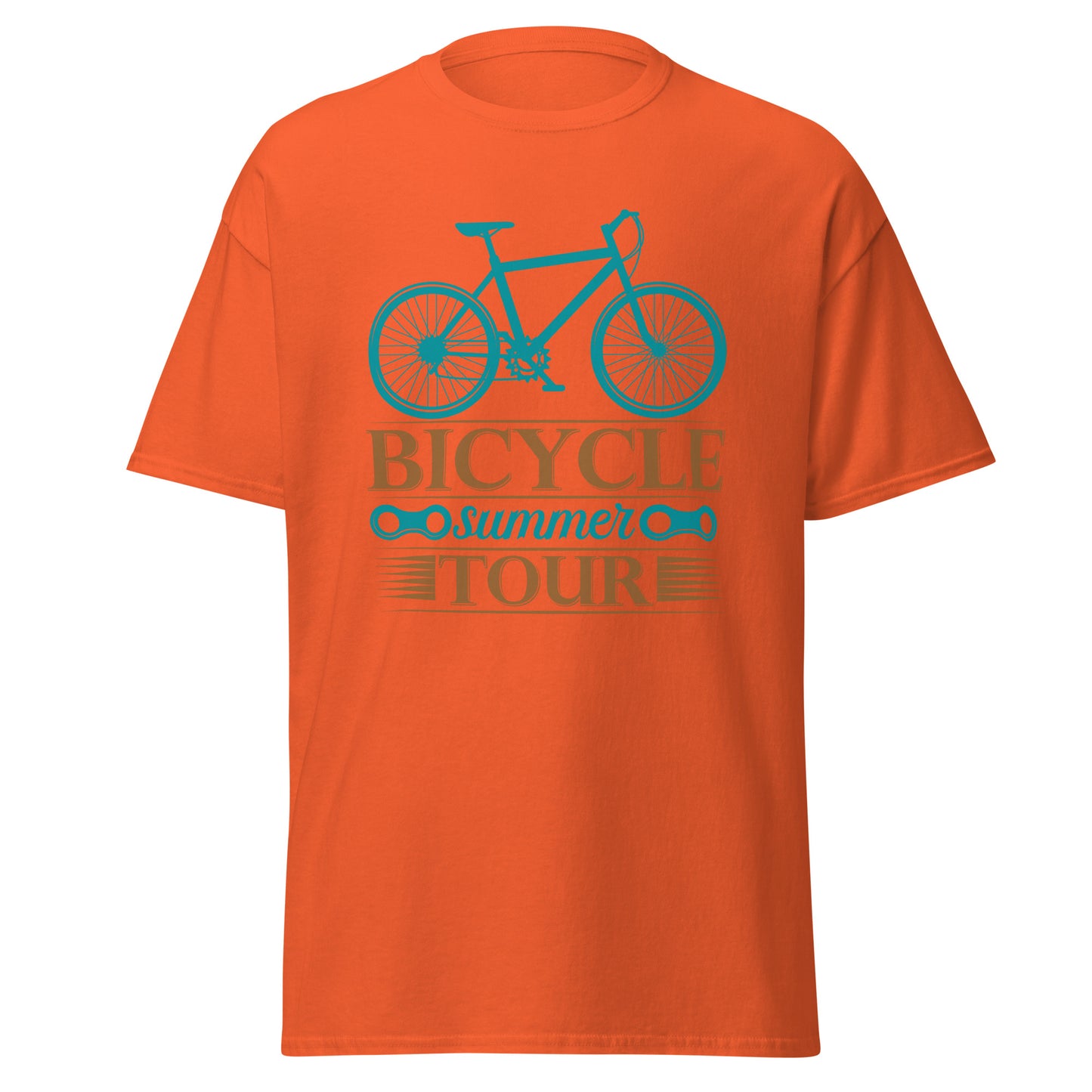 Camiseta clásica hombre BICYCLE SUMMER TOUR