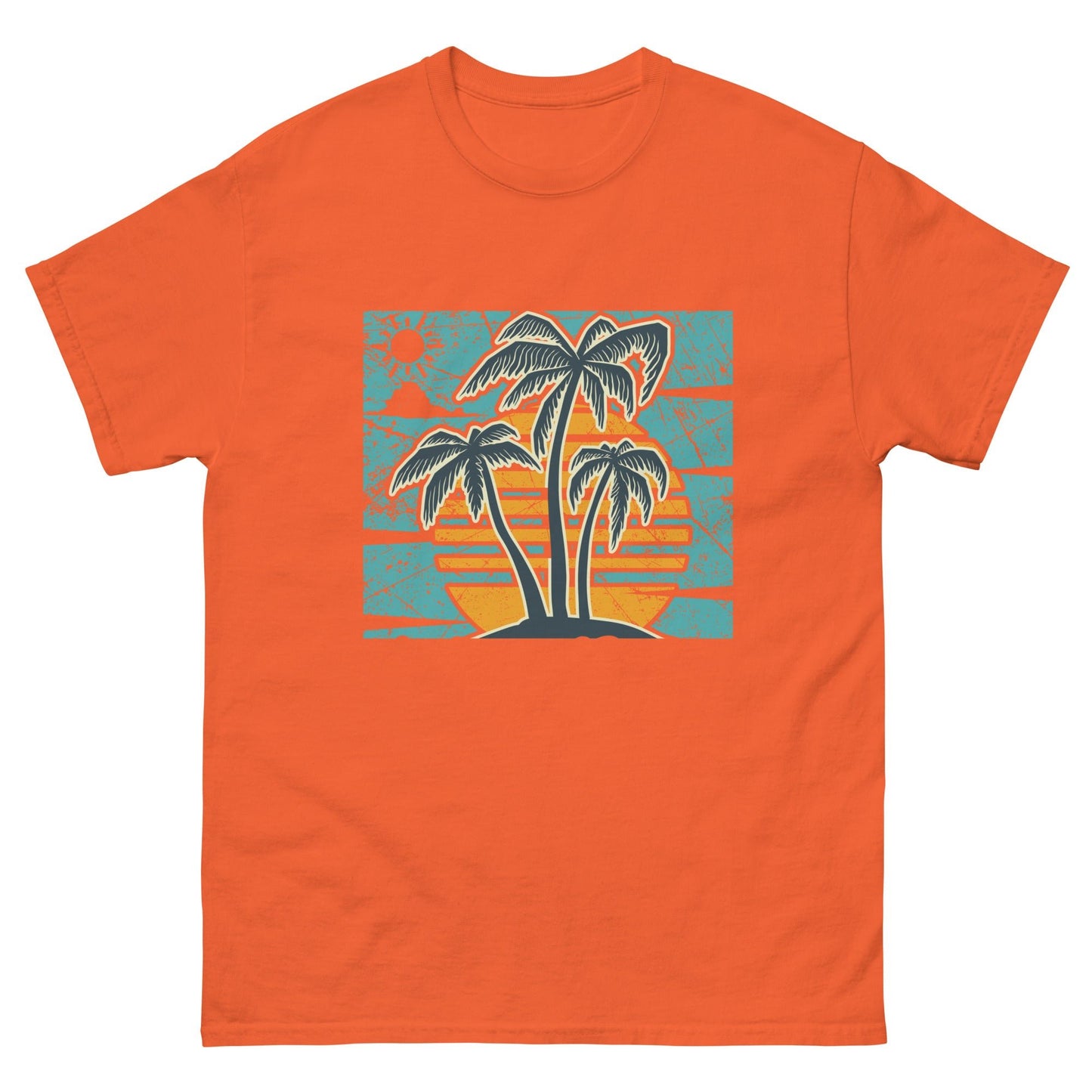 Men's classic tee PALMS AND SUNSET