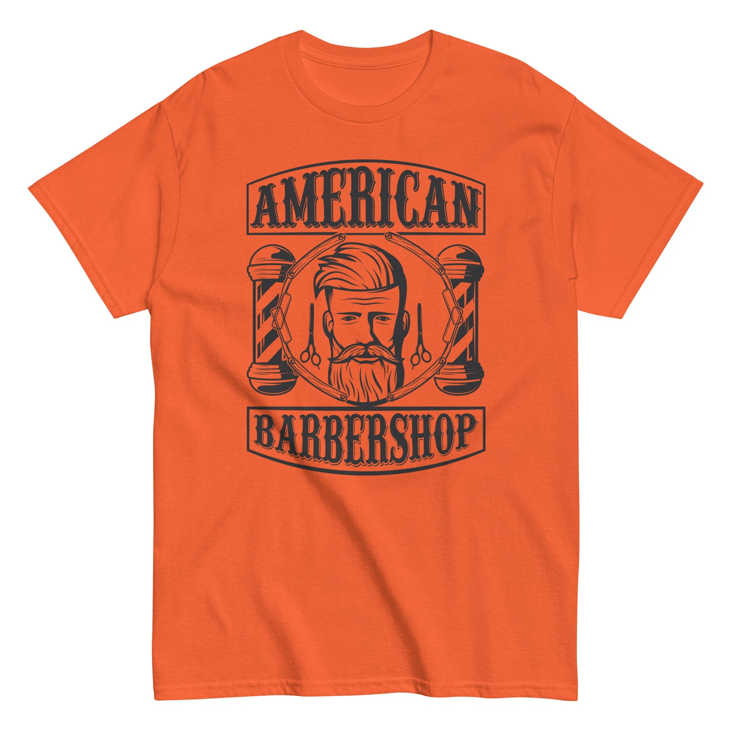 Мъжка класическа тениска AMERICAN BARBERSHOP