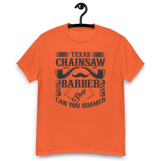 Мъжка класическа тениска TEXAS CHAINSAW BARBER