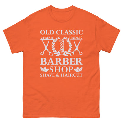 Мъжка класическа тениска OLD CLASSIC BARBERSHOP
