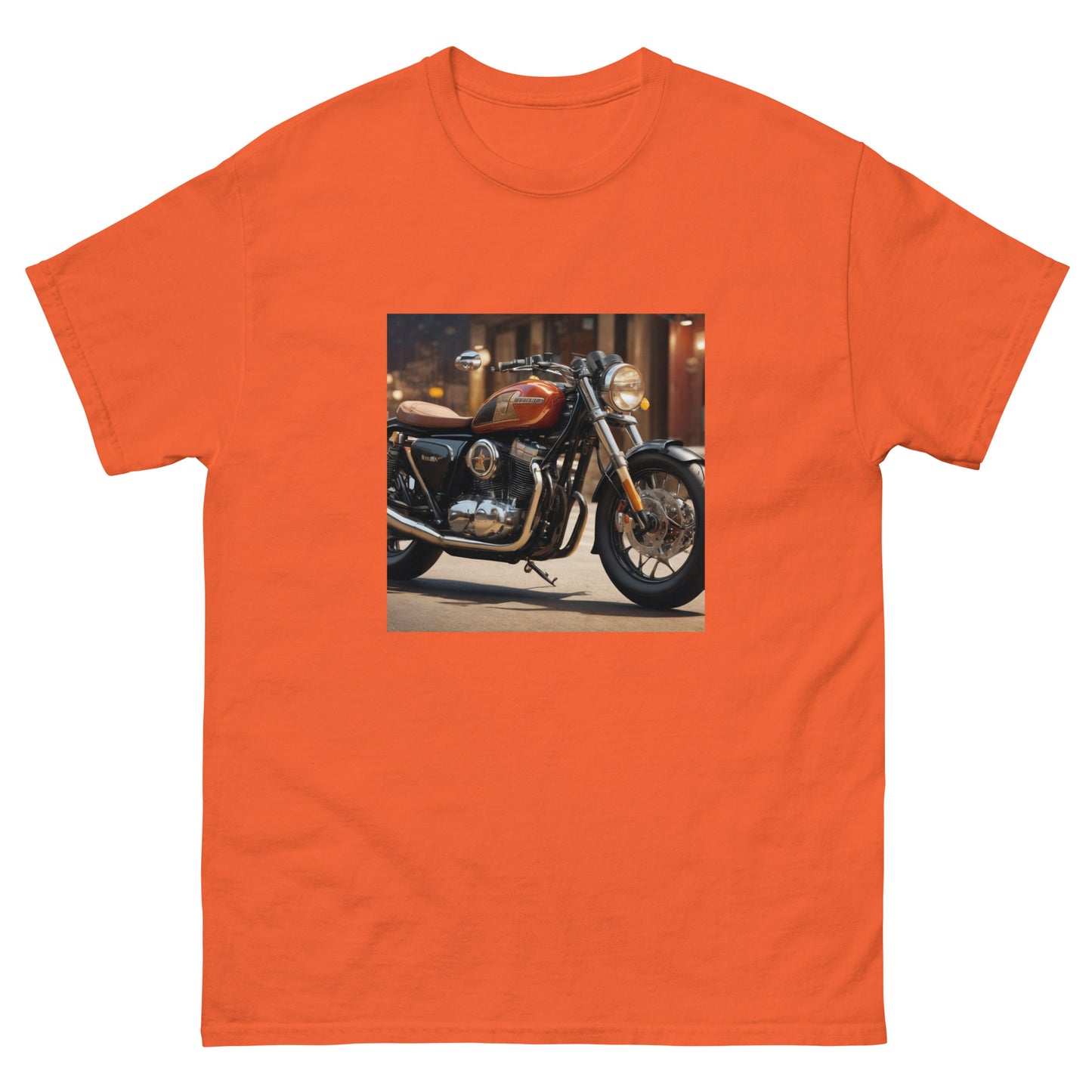 Camiseta clásica hombre MOTOCICLETA