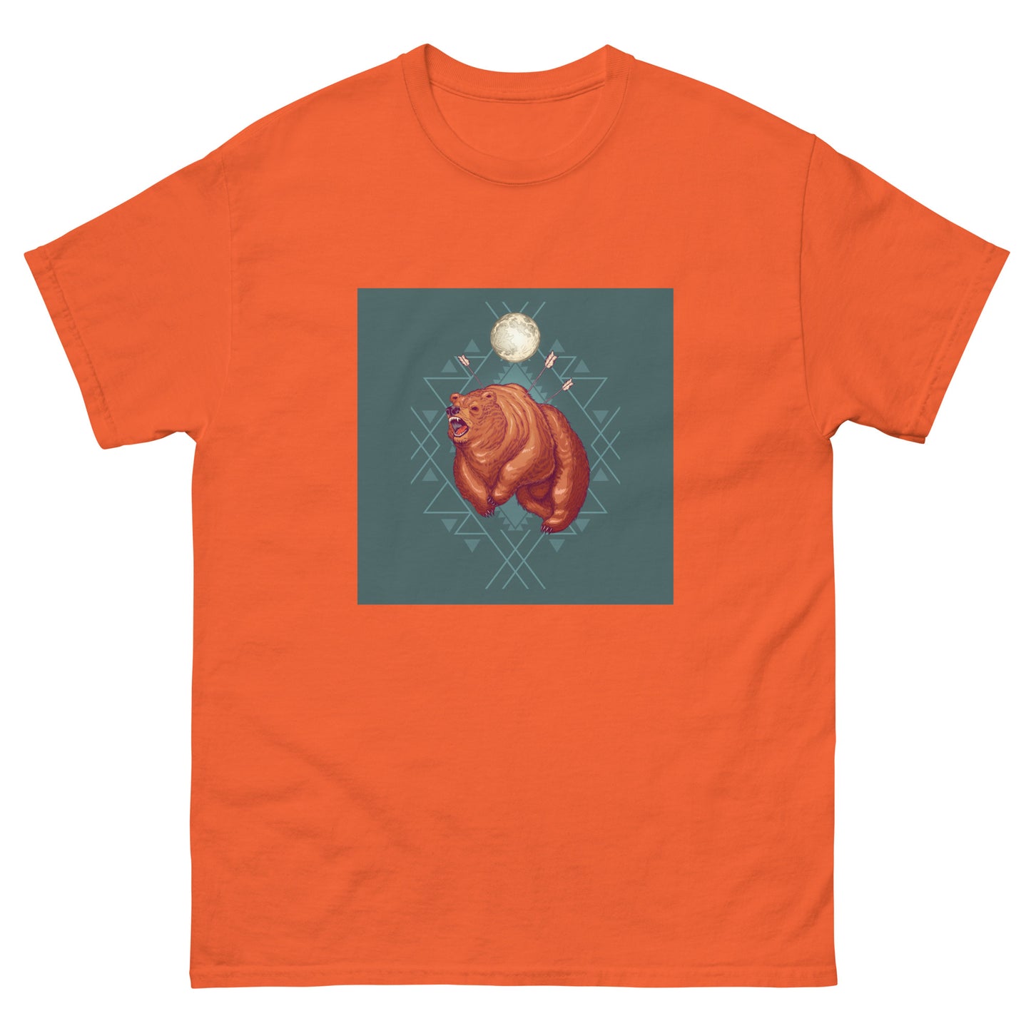 Men's classic tee BEAR AND MOON