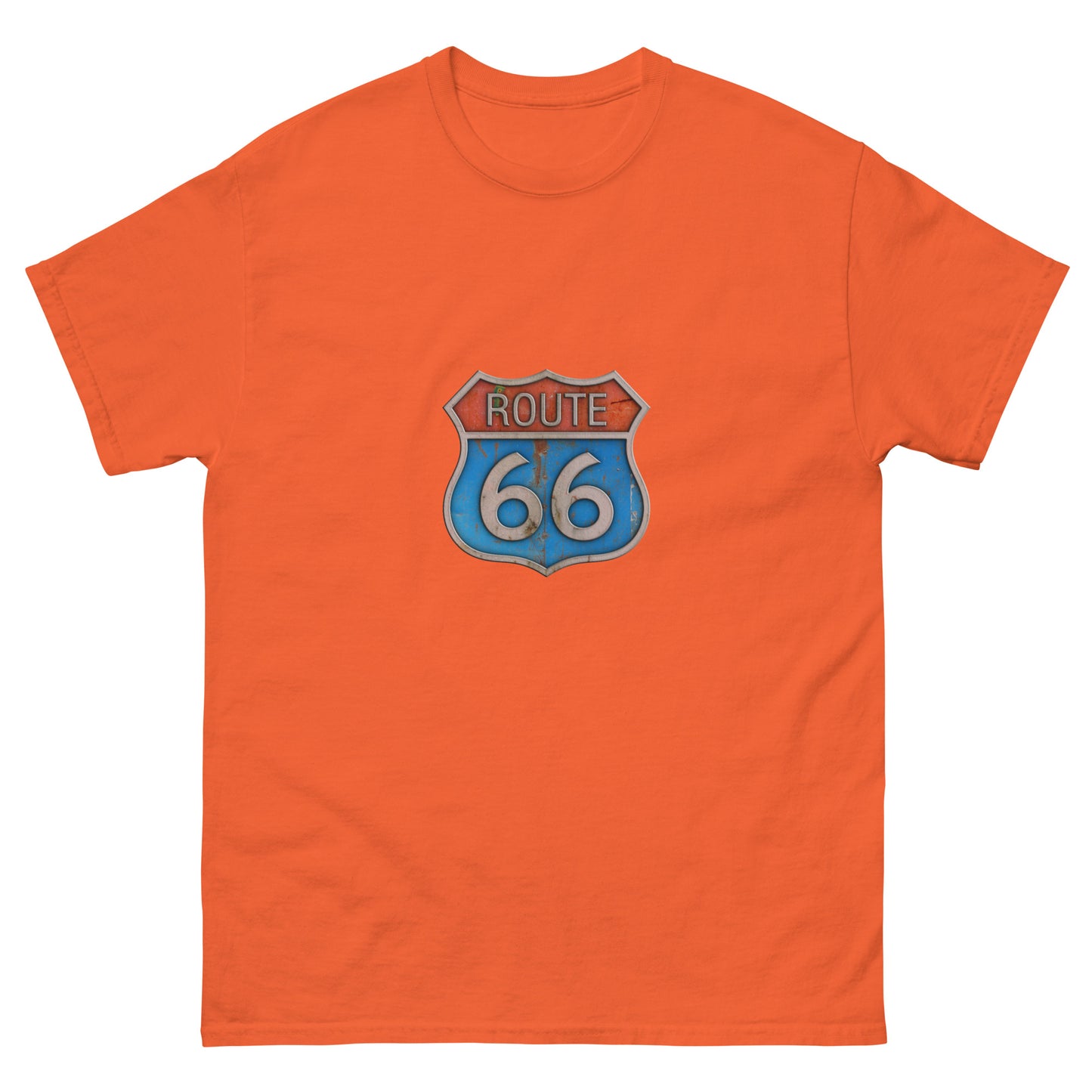 Camiseta clásica hombre RUTA 66 COLORIDA